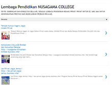 Tablet Screenshot of nusagama.blogspot.com