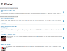 Tablet Screenshot of 3509alive.blogspot.com