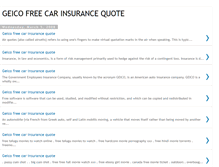 Tablet Screenshot of geico-free-car-insurance-quote.blogspot.com