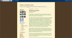 Desktop Screenshot of bookwormsunipd.blogspot.com