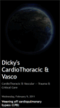 Mobile Screenshot of dickyscardiothoracicvasco.blogspot.com