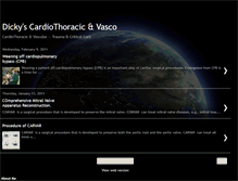 Tablet Screenshot of dickyscardiothoracicvasco.blogspot.com
