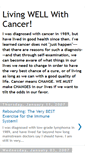 Mobile Screenshot of changeforcancerwellness.blogspot.com