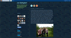 Desktop Screenshot of joegallaghernyc.blogspot.com