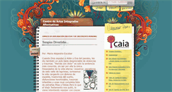 Desktop Screenshot of centrodeartescaia.blogspot.com