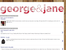 Tablet Screenshot of georgeandjane.blogspot.com