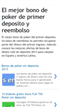 Mobile Screenshot of primer-deposito-poker.blogspot.com
