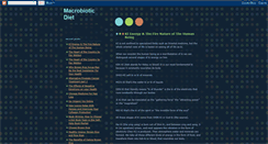 Desktop Screenshot of macrobiotic-diet-today.blogspot.com