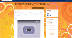 Desktop Screenshot of experienciaemprendedora.blogspot.com