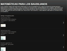 Tablet Screenshot of baudimat.blogspot.com