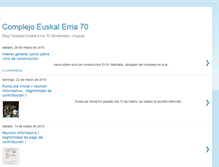 Tablet Screenshot of complejoeuskalerria70.blogspot.com