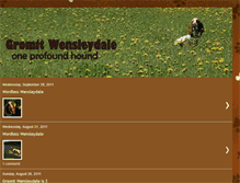 Tablet Screenshot of gromitwensleydale.blogspot.com