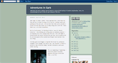 Desktop Screenshot of adventuresingarb.blogspot.com