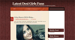 Desktop Screenshot of latestgirlsfans.blogspot.com