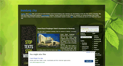 Desktop Screenshot of bandungcity.blogspot.com