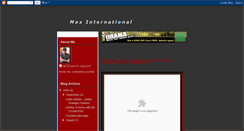 Desktop Screenshot of max-international-1.blogspot.com