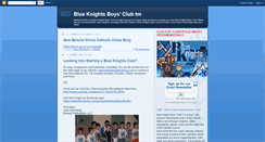 Desktop Screenshot of blueknightsboysclub.blogspot.com