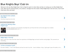 Tablet Screenshot of blueknightsboysclub.blogspot.com