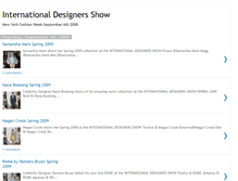 Tablet Screenshot of internationaldesignersshow.blogspot.com