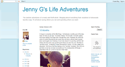 Desktop Screenshot of jennygslifeadventures.blogspot.com