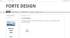Desktop Screenshot of fort3design.blogspot.com