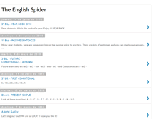 Tablet Screenshot of englishspider.blogspot.com