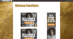 Desktop Screenshot of kitchenfurniture1.blogspot.com