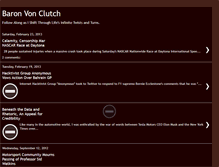 Tablet Screenshot of baronvonclutch.blogspot.com