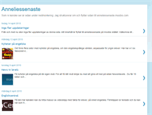 Tablet Screenshot of anneliessenaste.blogspot.com