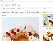 Tablet Screenshot of gourmetbaking.blogspot.com