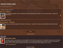 Tablet Screenshot of mexevents.blogspot.com