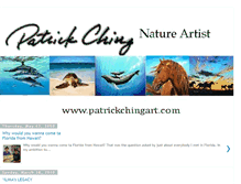 Tablet Screenshot of patrickching.blogspot.com