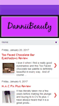 Mobile Screenshot of danniibeauty.blogspot.com