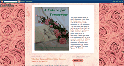 Desktop Screenshot of afuturefortomorrow.blogspot.com