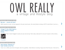 Tablet Screenshot of owlreally.blogspot.com