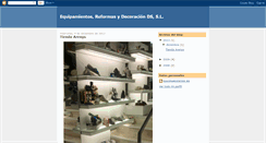 Desktop Screenshot of equipamientosds.blogspot.com