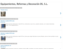Tablet Screenshot of equipamientosds.blogspot.com