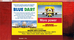 Desktop Screenshot of bluedart-dhl.blogspot.com