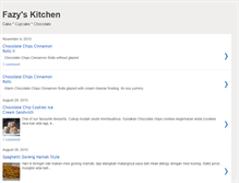 Tablet Screenshot of fazyslittlekitchen.blogspot.com