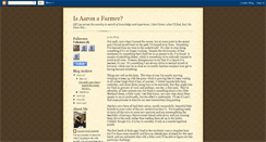 Desktop Screenshot of isaaronafarmer.blogspot.com