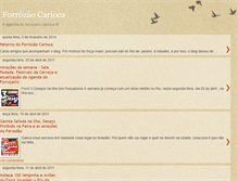 Tablet Screenshot of forrozaocarioca.blogspot.com