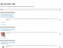 Tablet Screenshot of myincomelab.blogspot.com