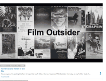 Tablet Screenshot of filmoutsider.blogspot.com