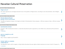 Tablet Screenshot of hawaiianculturalpreservation.blogspot.com