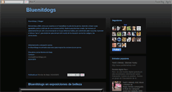 Desktop Screenshot of elperroazulbluenitdogs.blogspot.com