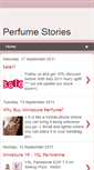Mobile Screenshot of perfume-stories.blogspot.com