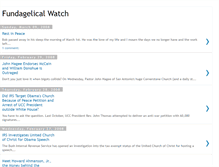 Tablet Screenshot of fundagelicalwatch.blogspot.com