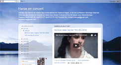 Desktop Screenshot of harpenconcert.blogspot.com