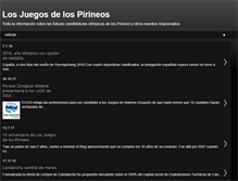 Tablet Screenshot of pirineos-olimpicos.blogspot.com