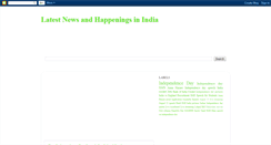 Desktop Screenshot of indiaintoday.blogspot.com